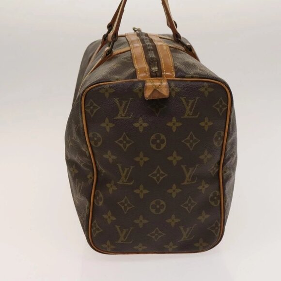 LOUIS VUITTON Monogram Sac Souple 35 Boston Bag M41626 LV Auth 136251 - Picture 6 of 16